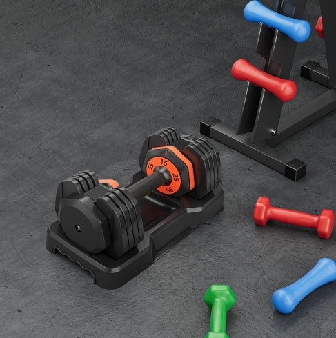 OneXGear' Adjustable Dumbbell Set 55LB