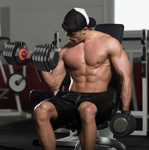 OneXGear' Adjustable Dumbbell Set 55LB