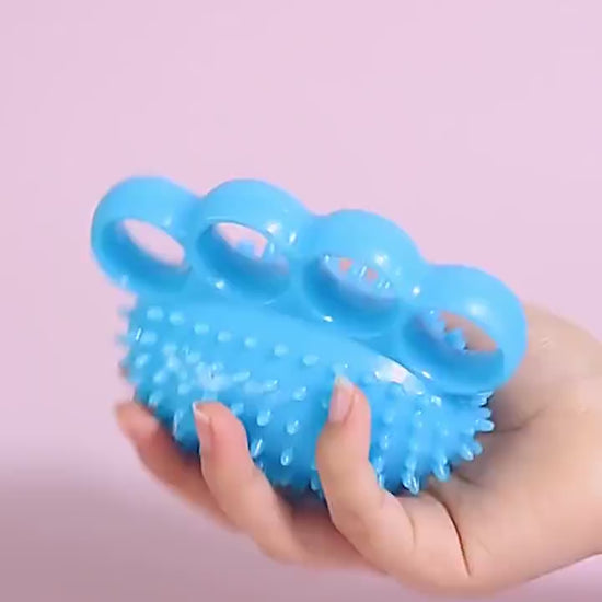 Finger Grip Ball Massage Rehabilitation Training E